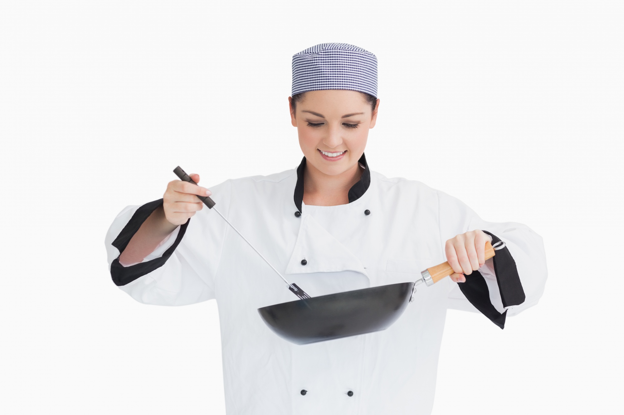 Sessione live con chef che mostra taglio preciso