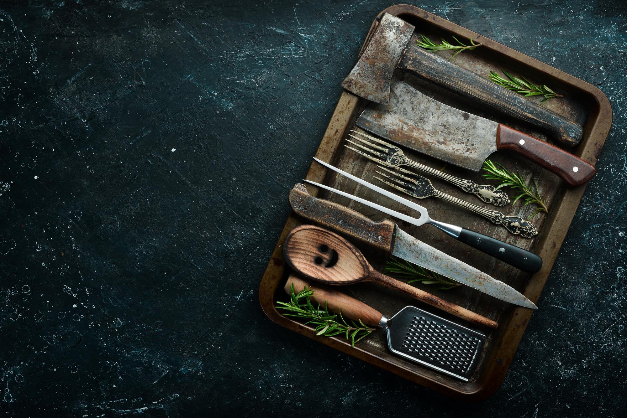 Cofanetto strumenti da cucina professionale